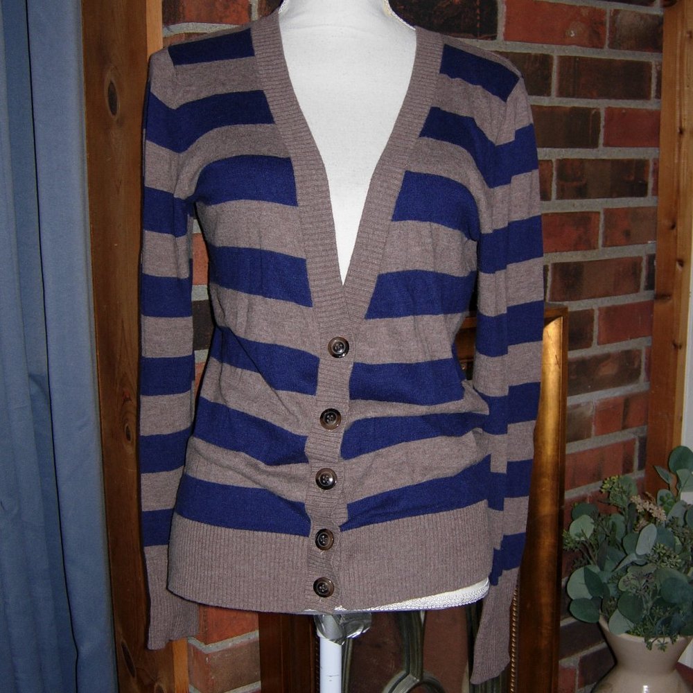 Old Navy Striped Button front Cardigan S